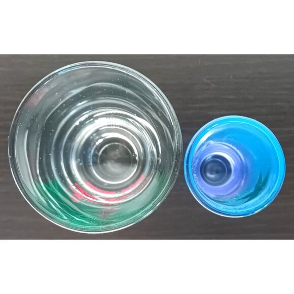 Dos Equis Shot Glass Set of 2 Cancun Mexico Cerveza Clara XX Rare Collectibe Bar - Picture 2 of 6